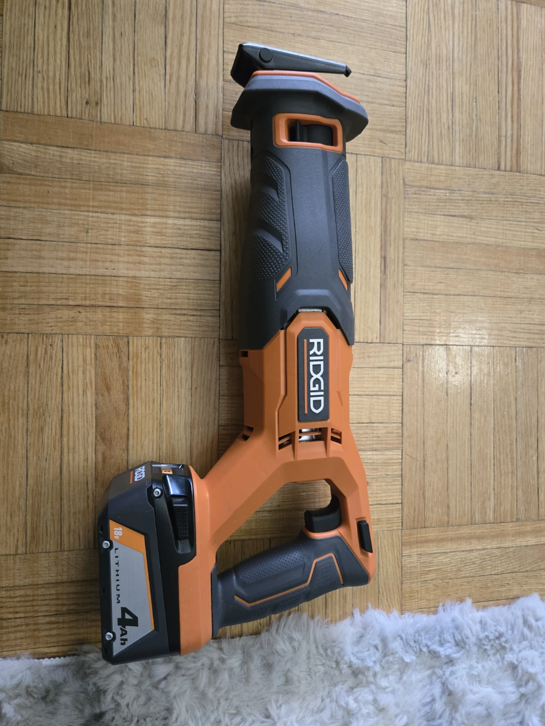 Ridgid Cordless Reciprocating Saw with 18V 4.0Ah Battery - photo 2