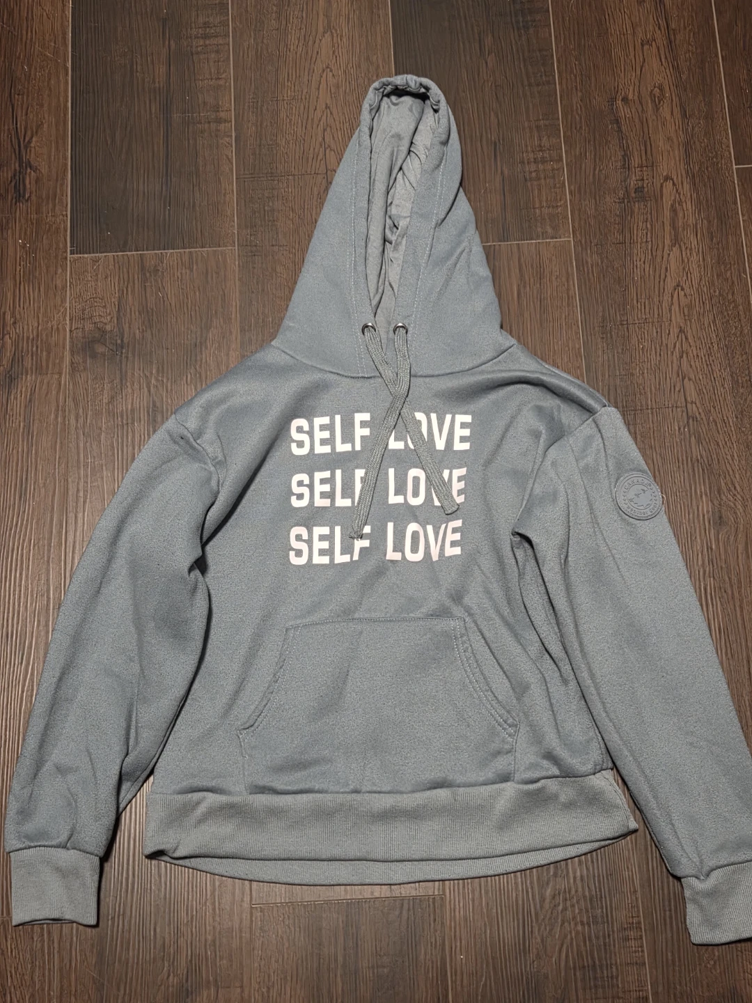 Green "Self Love" Hoodie