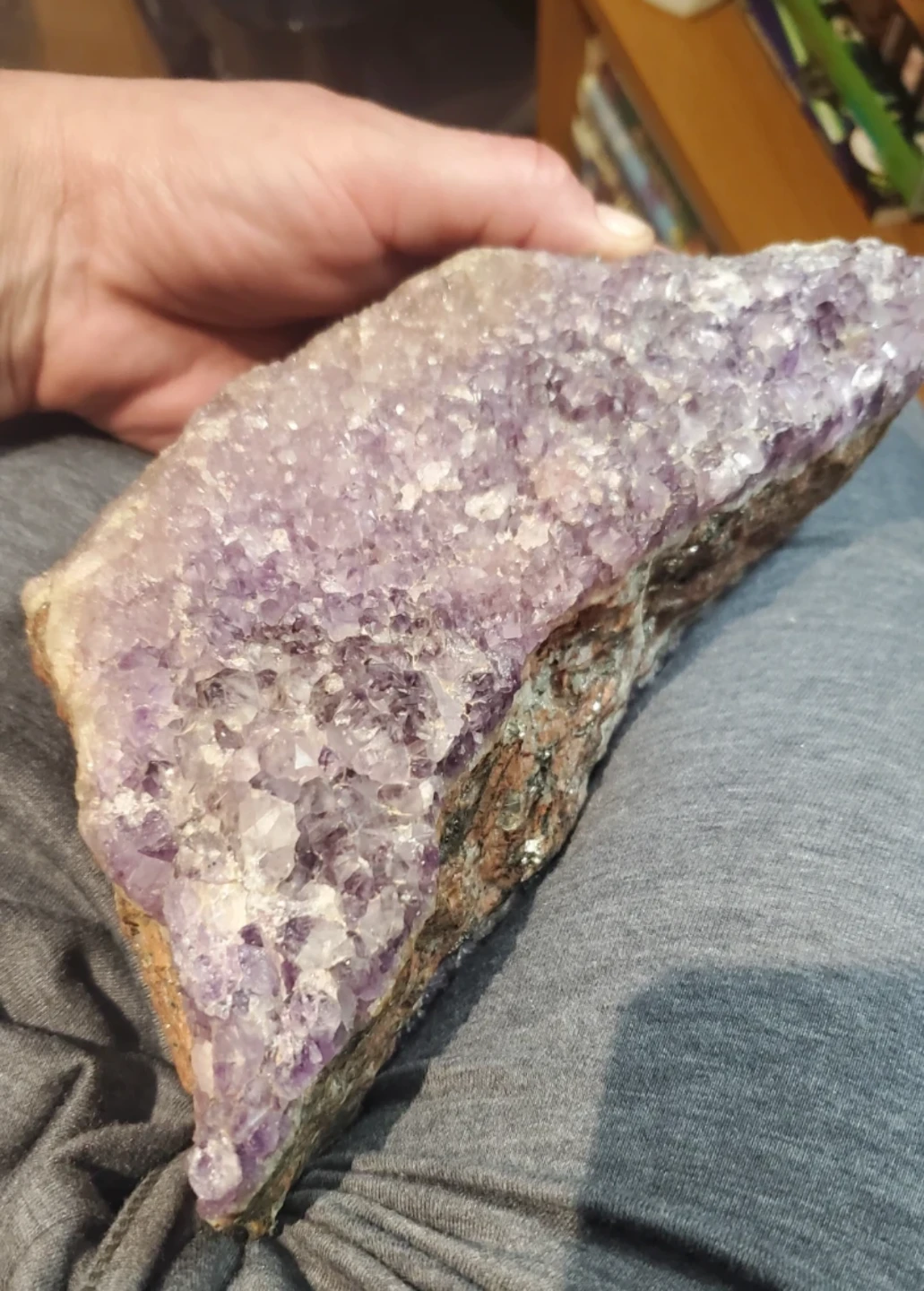 Large Amethyst Geode Crystal - photo 3