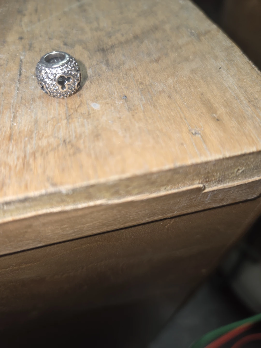 Silver Charm Bead - photo 2