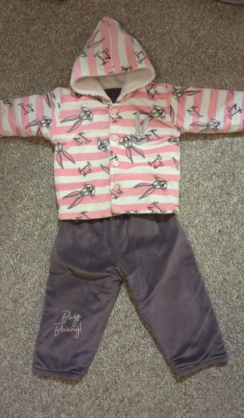 Bugs Bunny & Tom & Jerry Kids fleece Set
