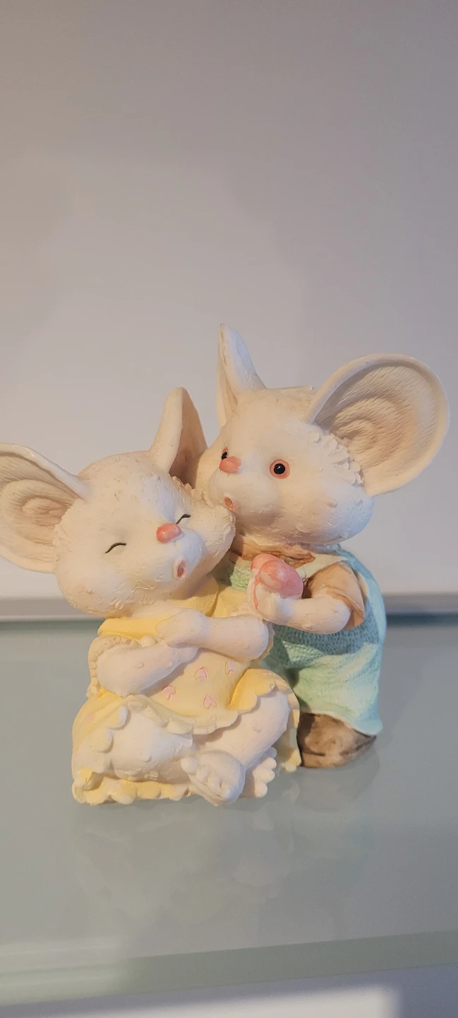 New Adorable Mouse Couple Figurine (set of 4) - photo 2