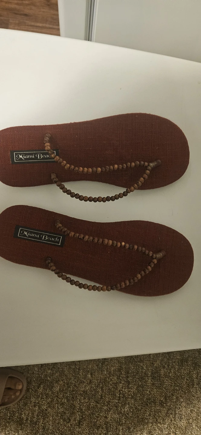 Thai Fashion Flip Flops - Red