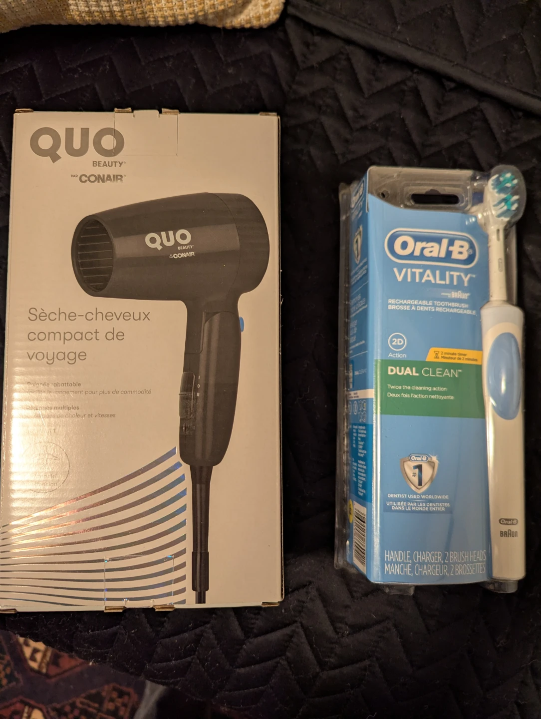Hair Dryer/Tooth Brush