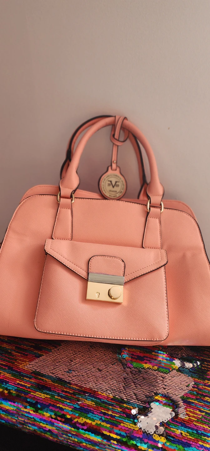 Versace Collection Pink Handbag