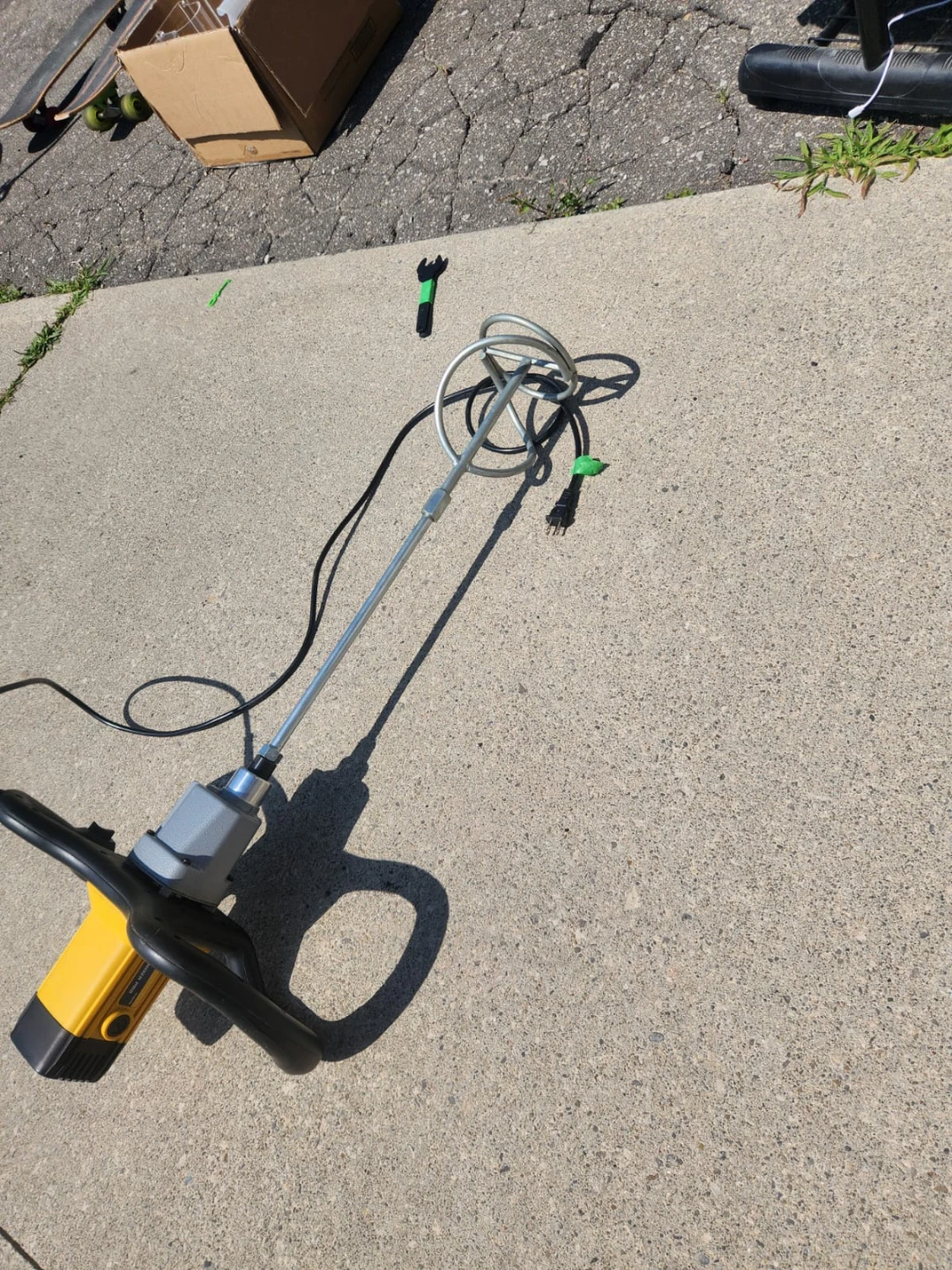 Yellow and Grey Power Mixer - photo 4