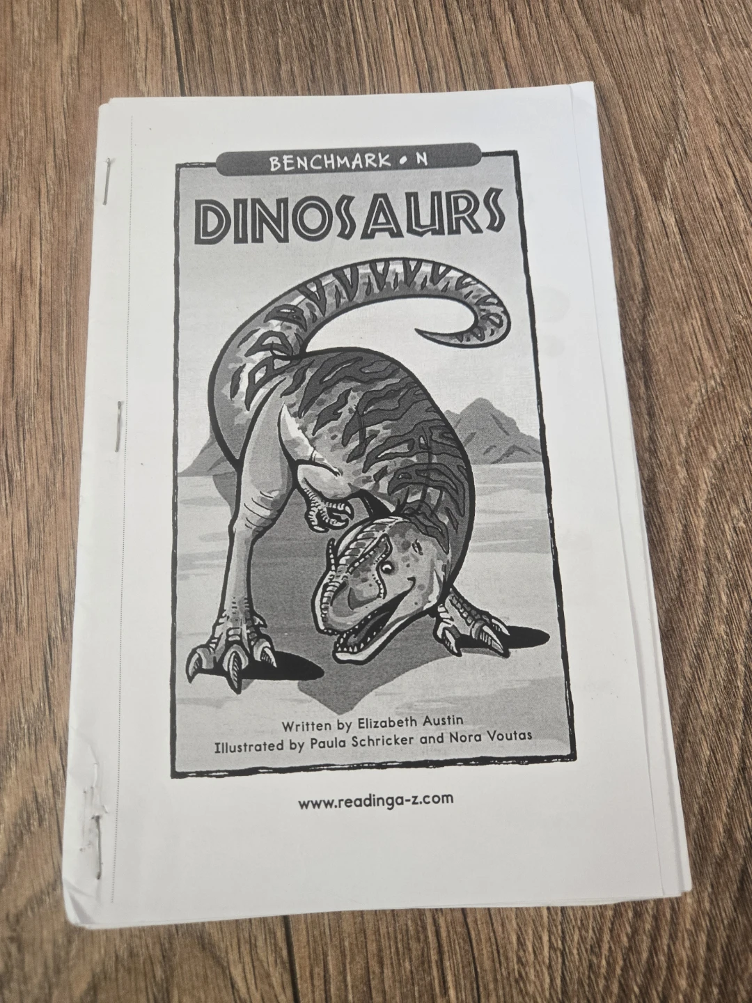 Benchmark Dinosaurs Book