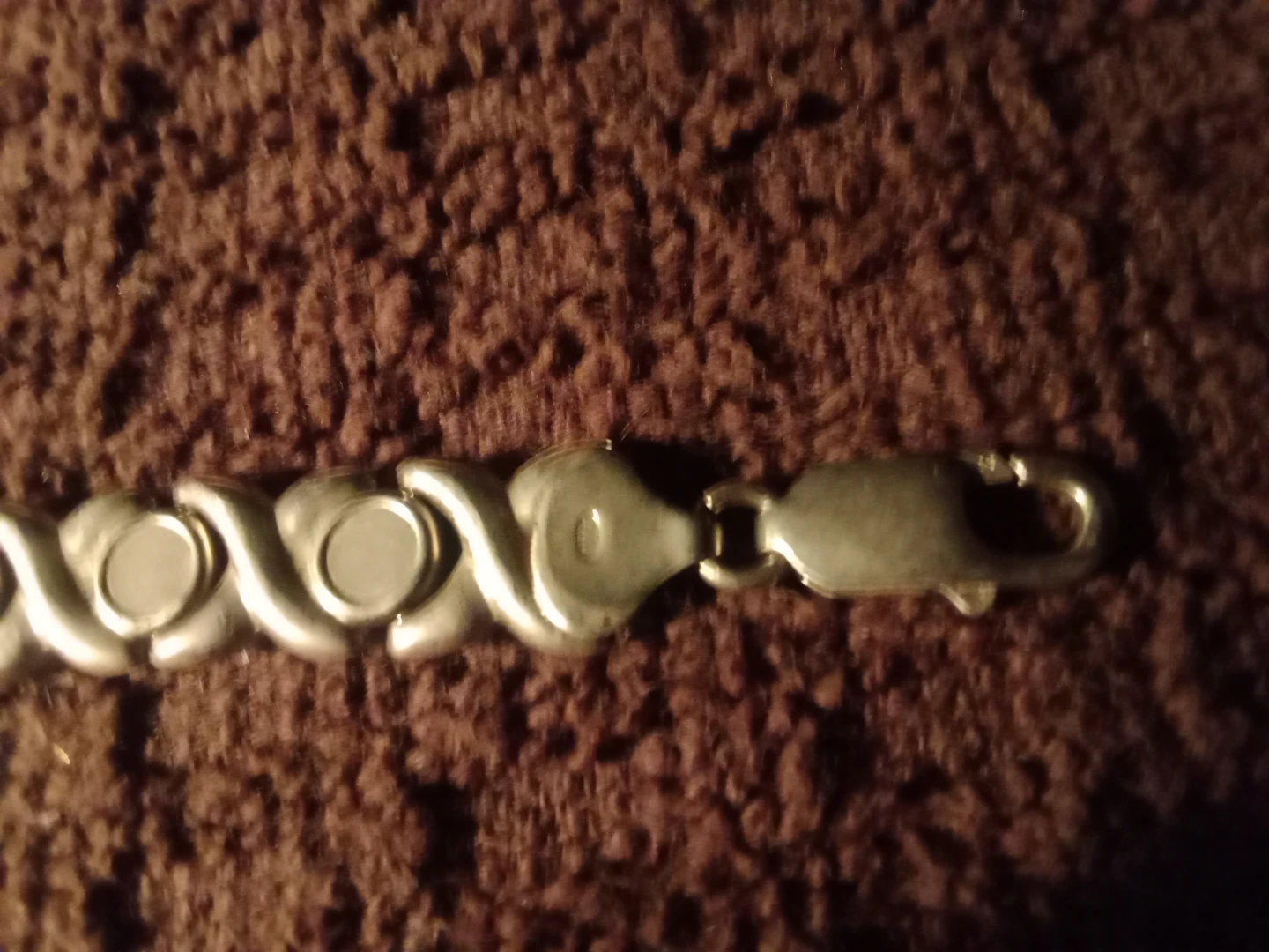 7 1/2 inch sterling silver women's bracelet. - photo 2