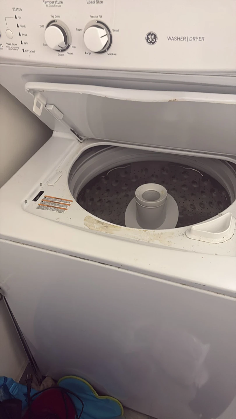 GE Stacked Washer and Dryer