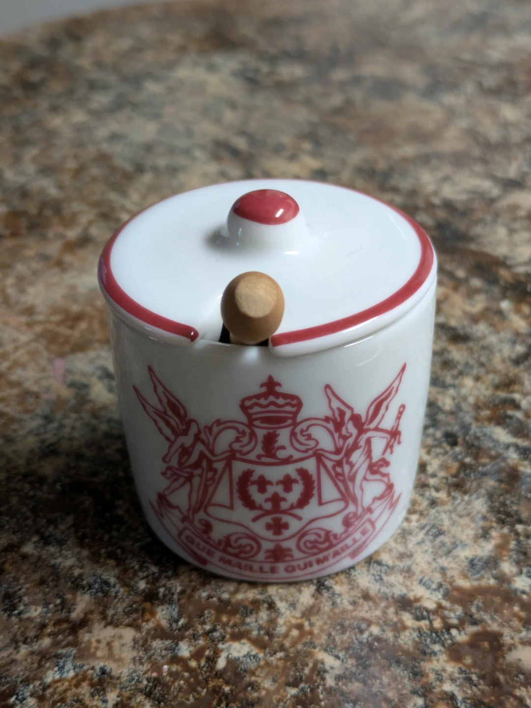 Maille Moutarde Fine de Dijon Mustard Pot with Spoon - photo 2