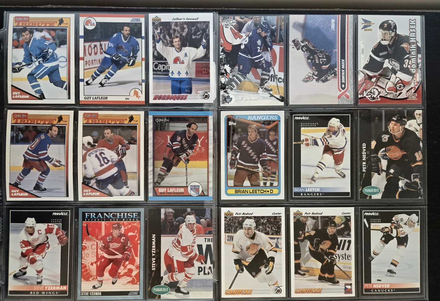 135 Card Lot, Gretzky, Jagr,  Lidstrom Rookies & Stars - photo 4