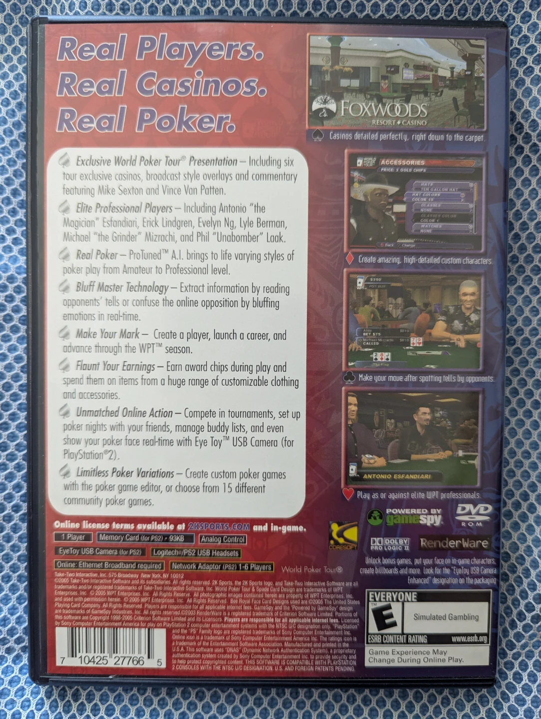World Poker Tour for PlayStation 2 - photo 2