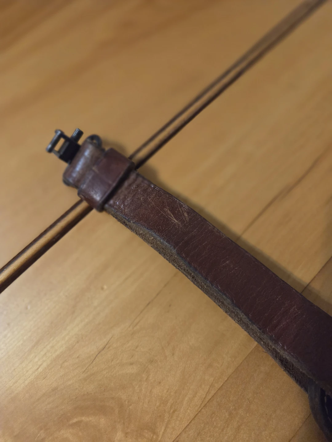Vintage Leather shotgun shell Belt Holder - photo 4