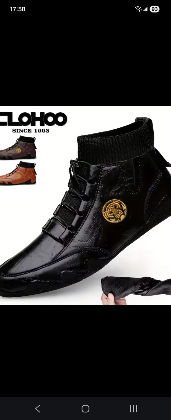 CLOHOO Men's Fashion Boots - photo 5