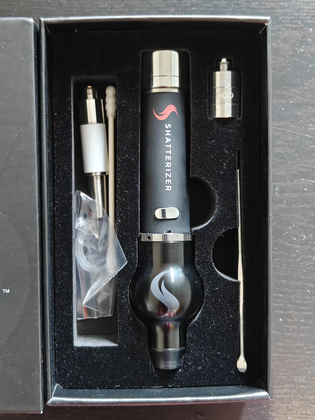 Shatterizer Dab Pen - Black Aluminum Globe