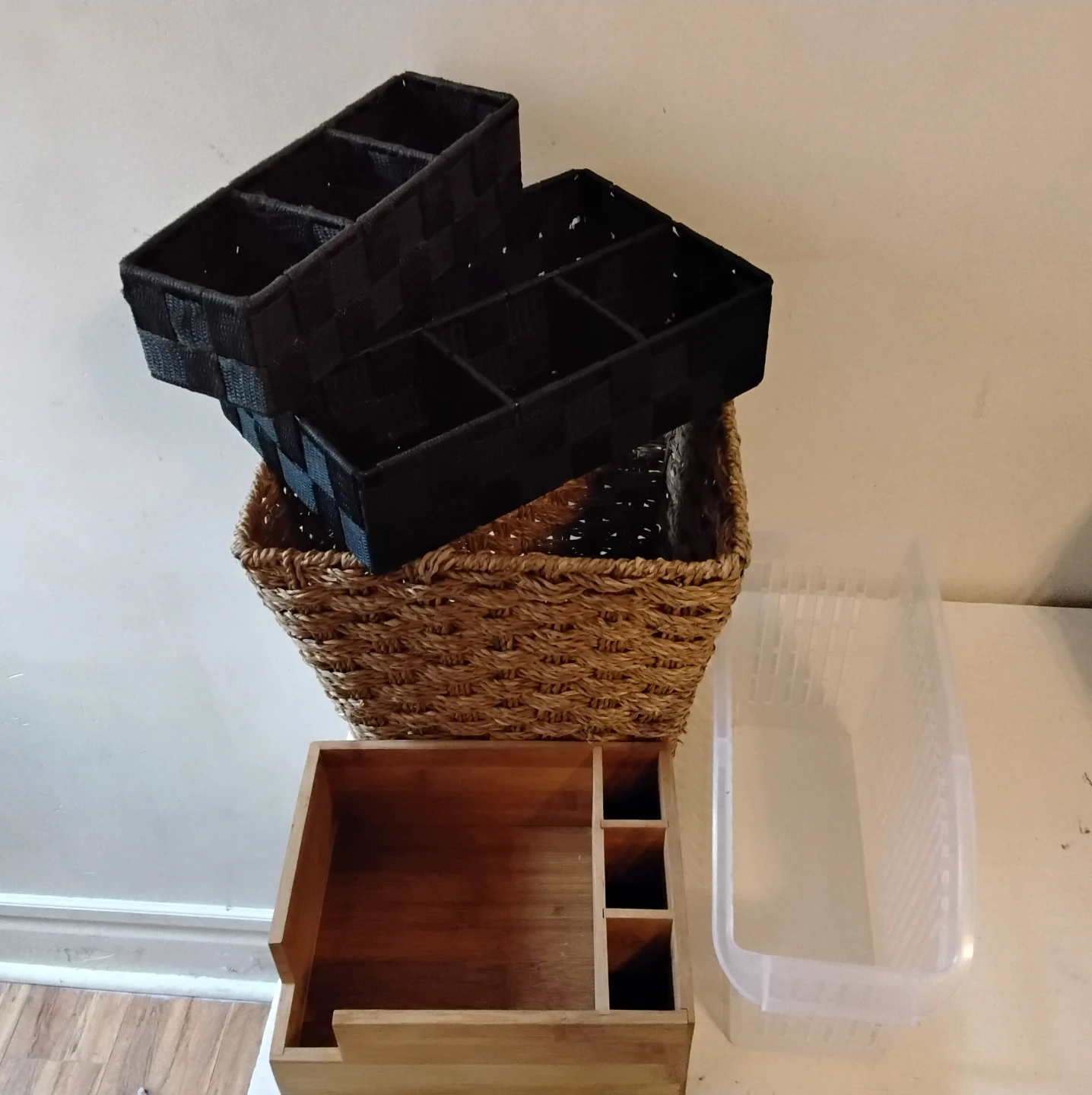 Assorted Storage Baskets and Organizers