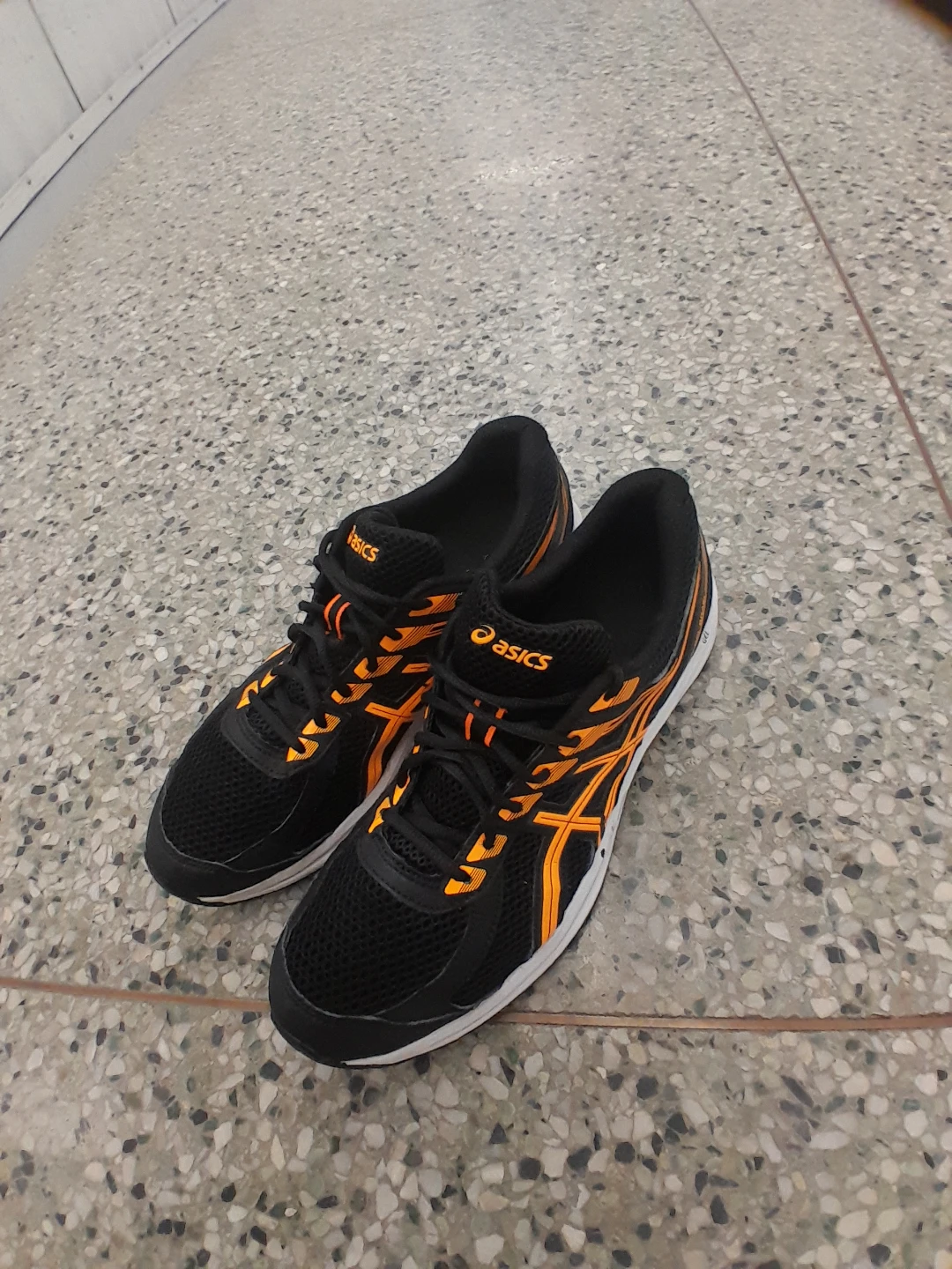 ASICS Men's Running Shoes - Black/Orange - photo 5