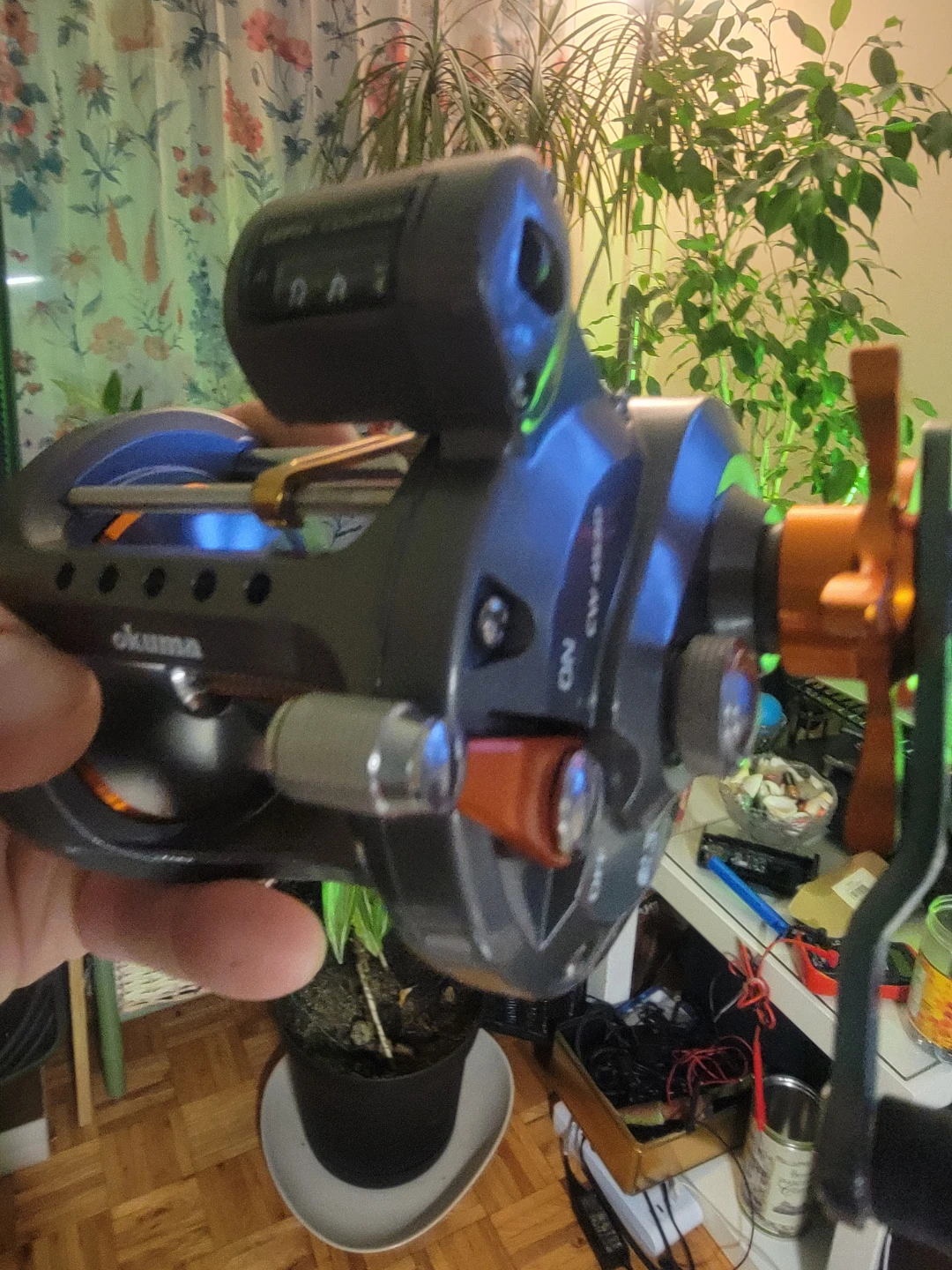 Okuma CW45D Fishing Reel with Depth Counter - photo 2