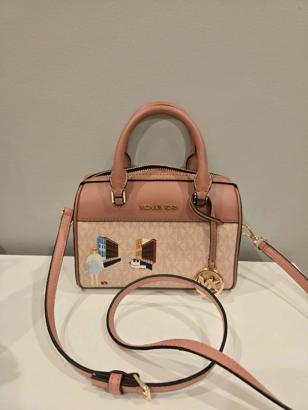 Michael Kors Small Satchel Bag - Pink - photo 2