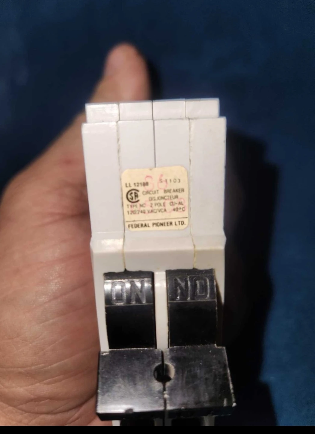 Federal Pioneer Breaker 40A - photo 2