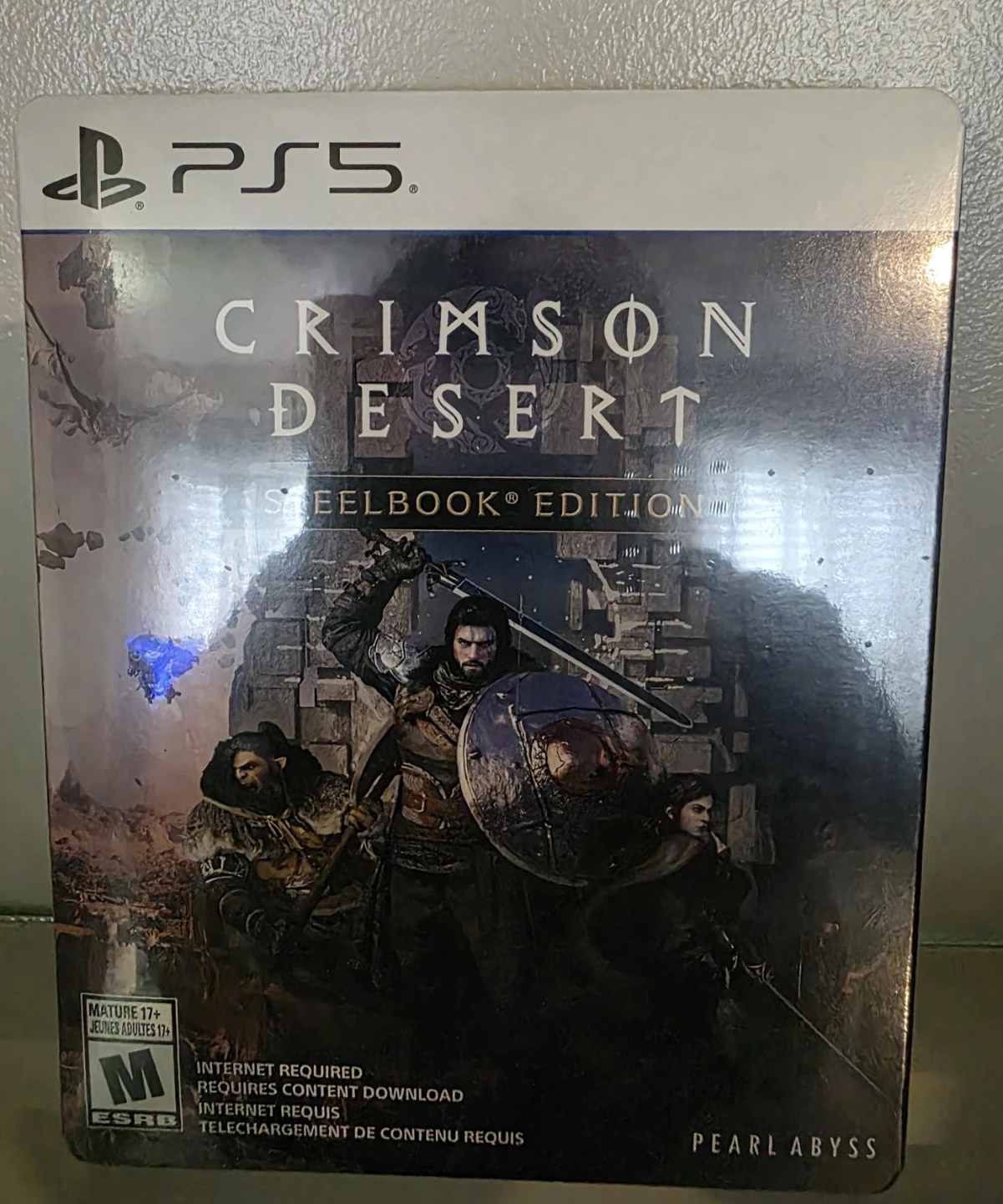 Crimson Desert Steelbook Edition PS5 Sealed