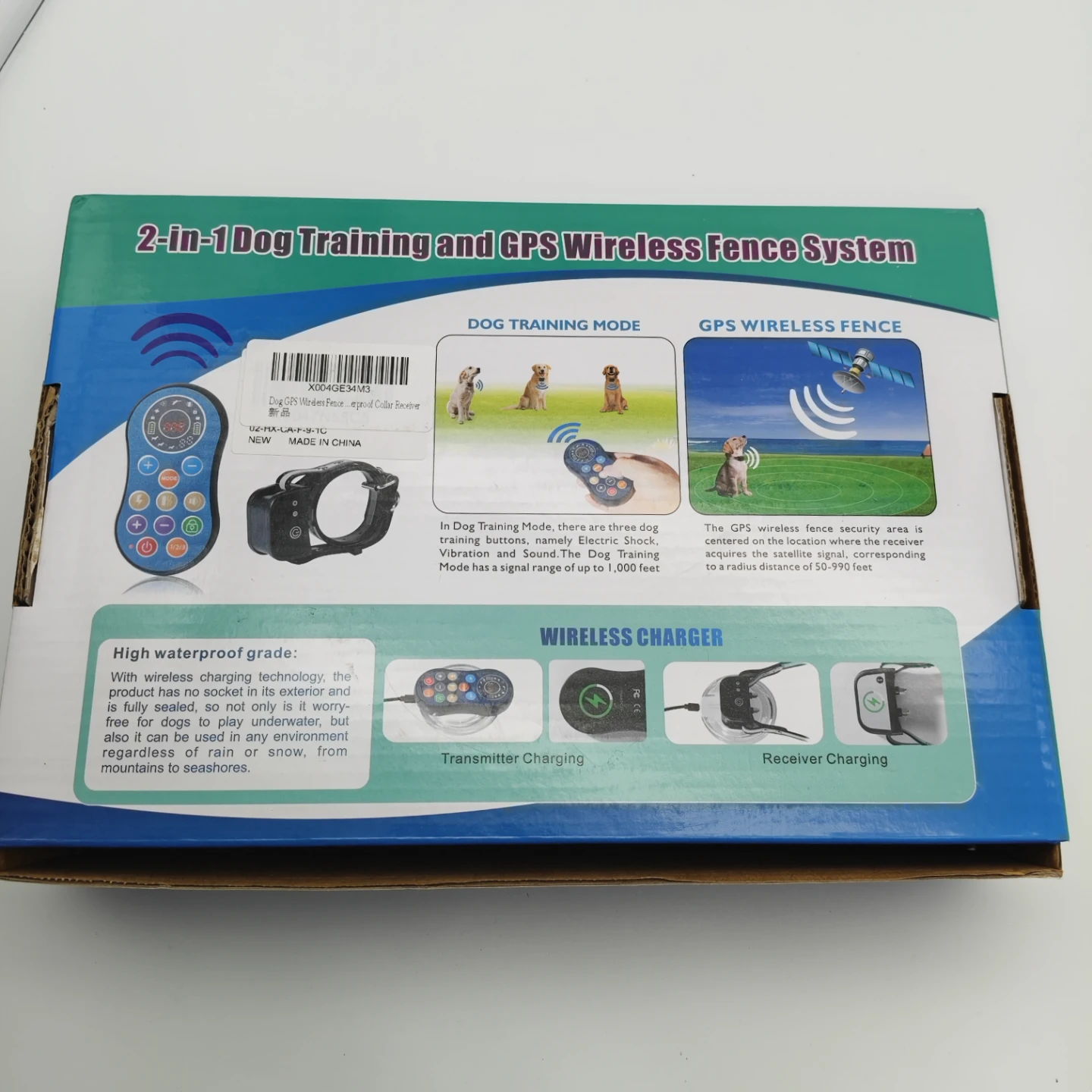 2-in-1 Dog Training and GPS Wireless Fence System - photo 2