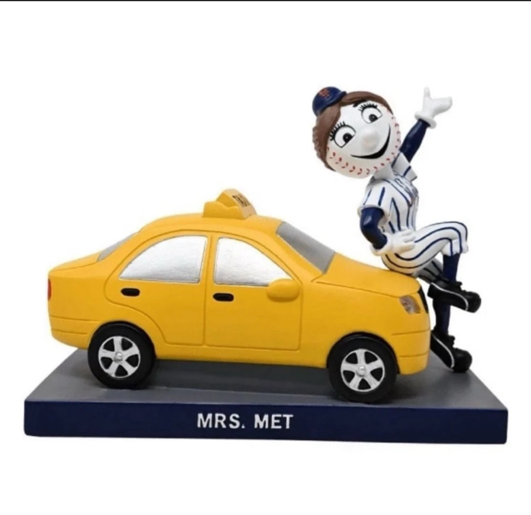 Mrs. Met Taxi Bobblehead - photo 2