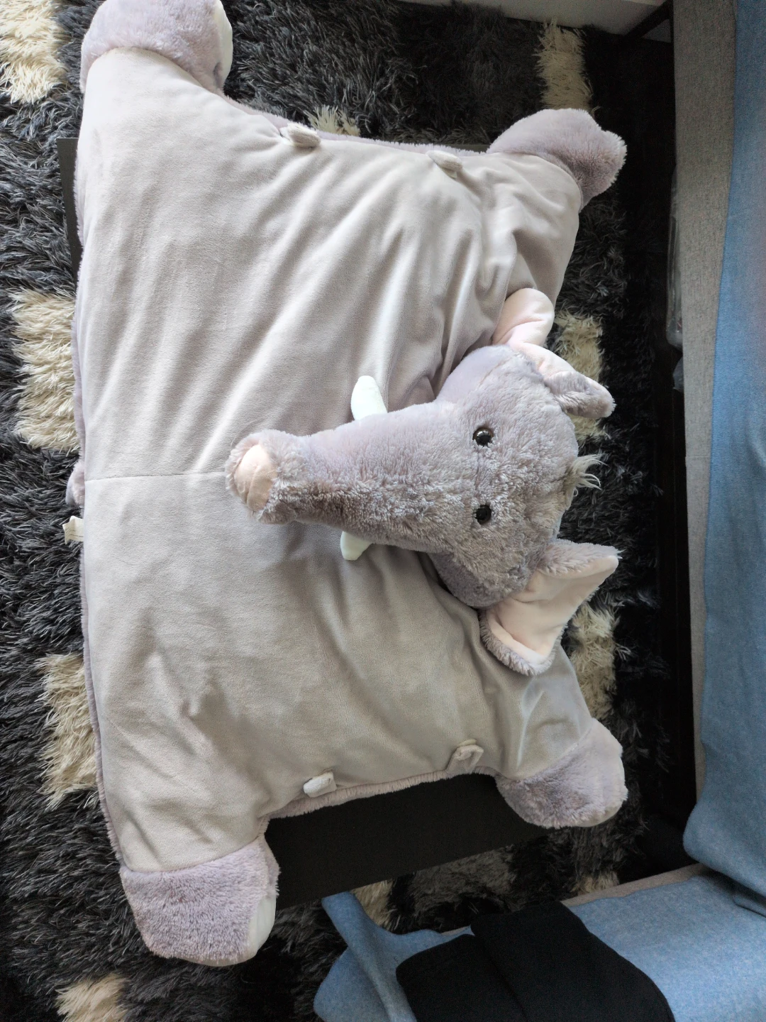 Plush Elephant for Sleeping / Lounger - photo 5