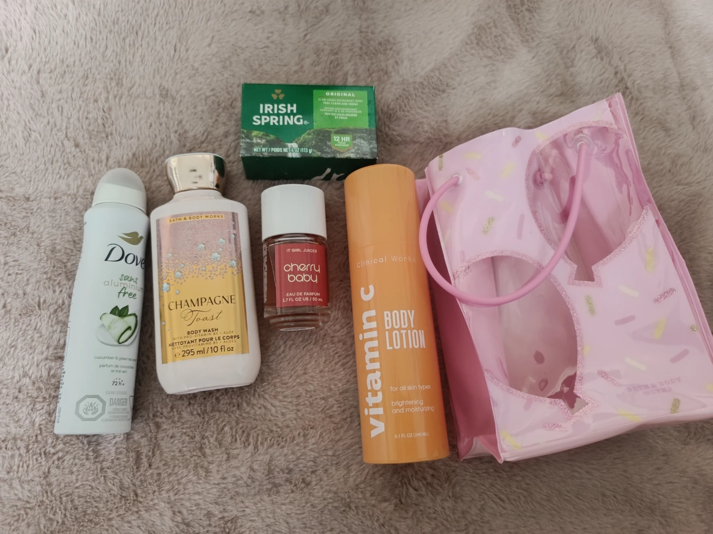 Dove Deodorant, Bath & Body Works Body Wash and more