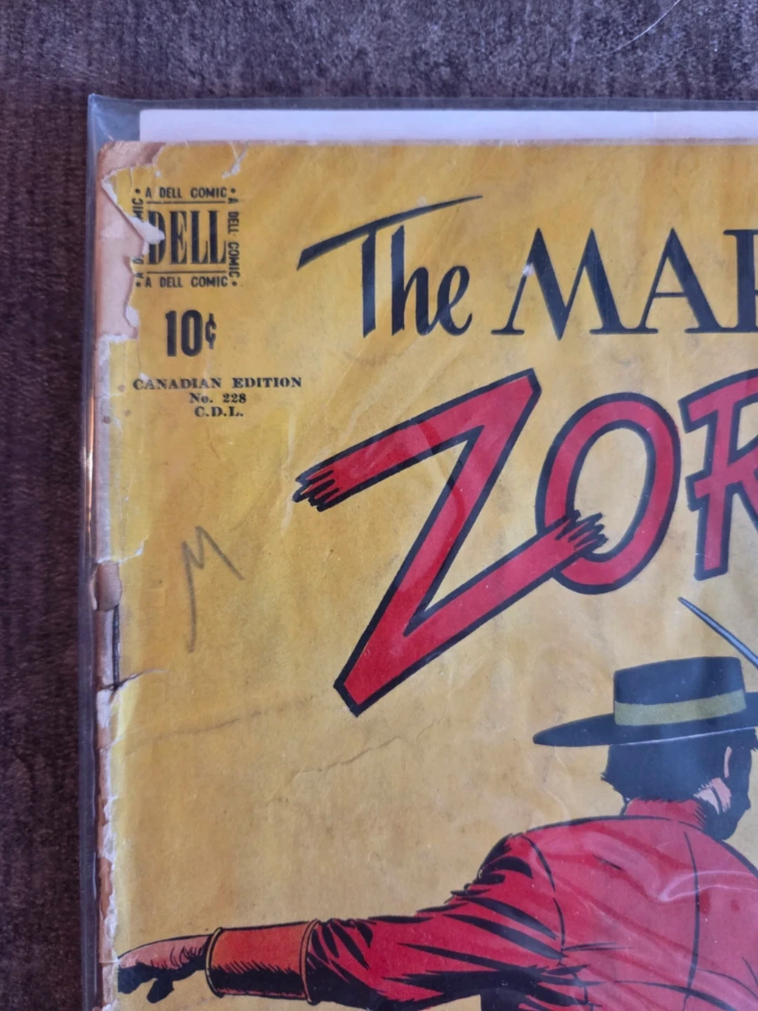 The Mark of Zorro Comic #228 Dell Comics 1949 - photo 2