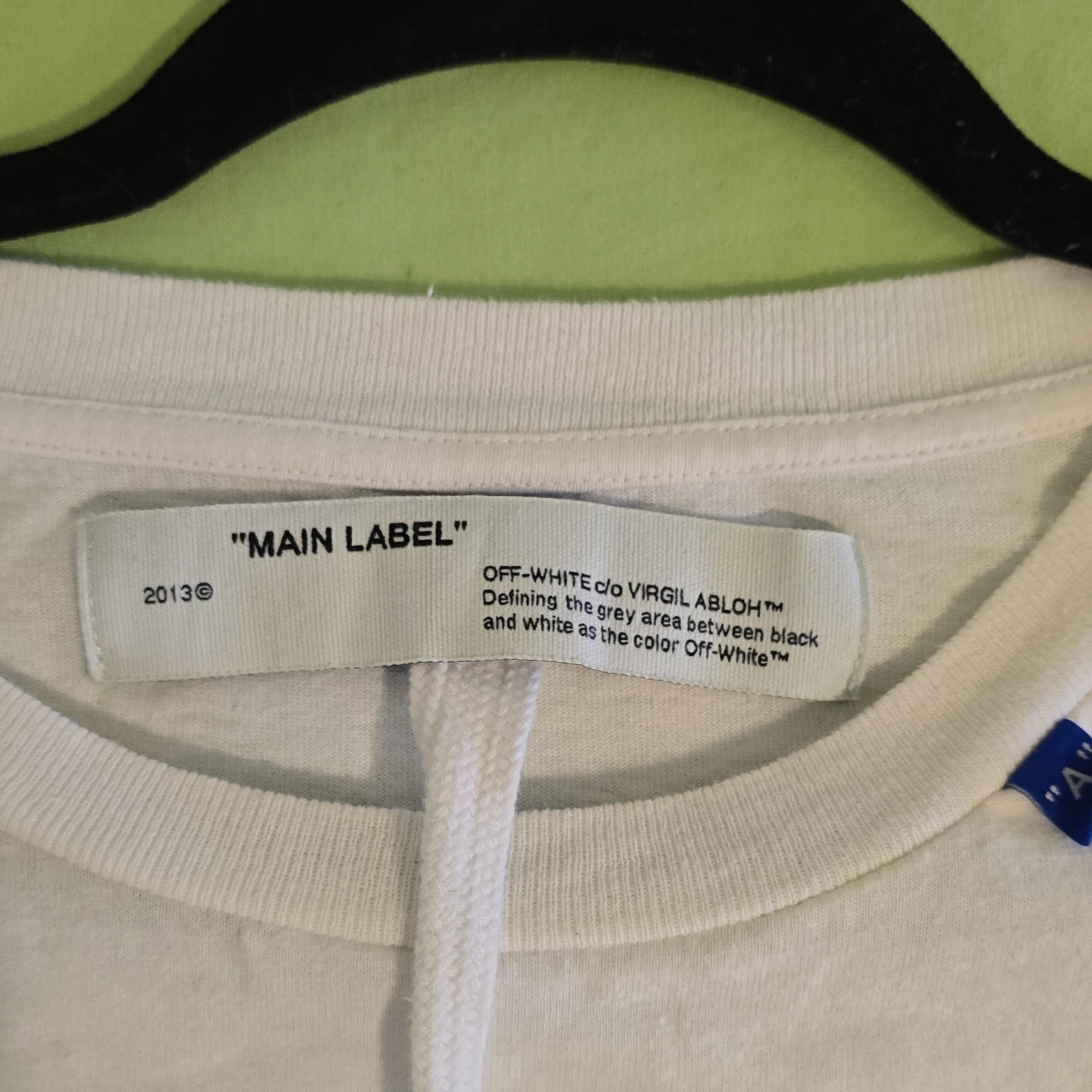 OFF-WHITE c/o VIRGIL ABLOH"MAIN LABEL" Long Sleeve T-Shirt - photo 2