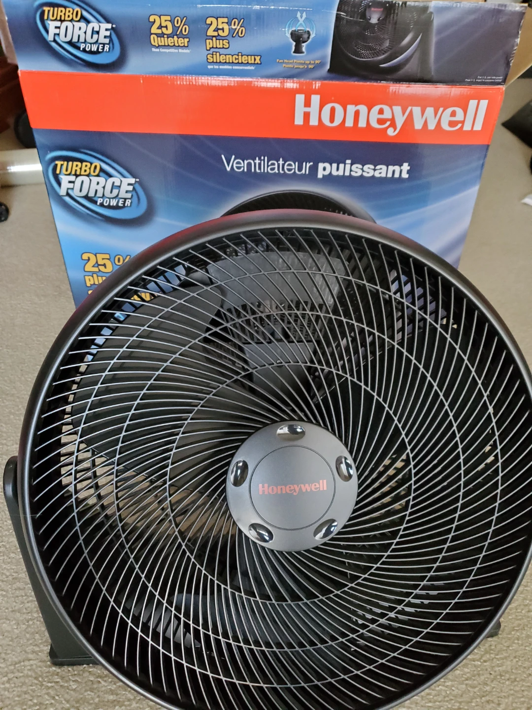 Honeywell Turbo Force Power 18" Floor Fan