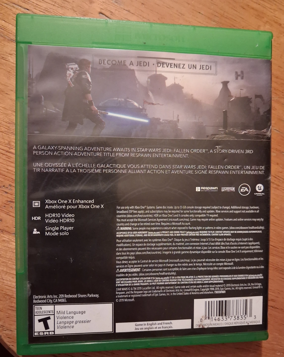 Star Wars Jedi: Fallen Order - Xbox One - photo 2