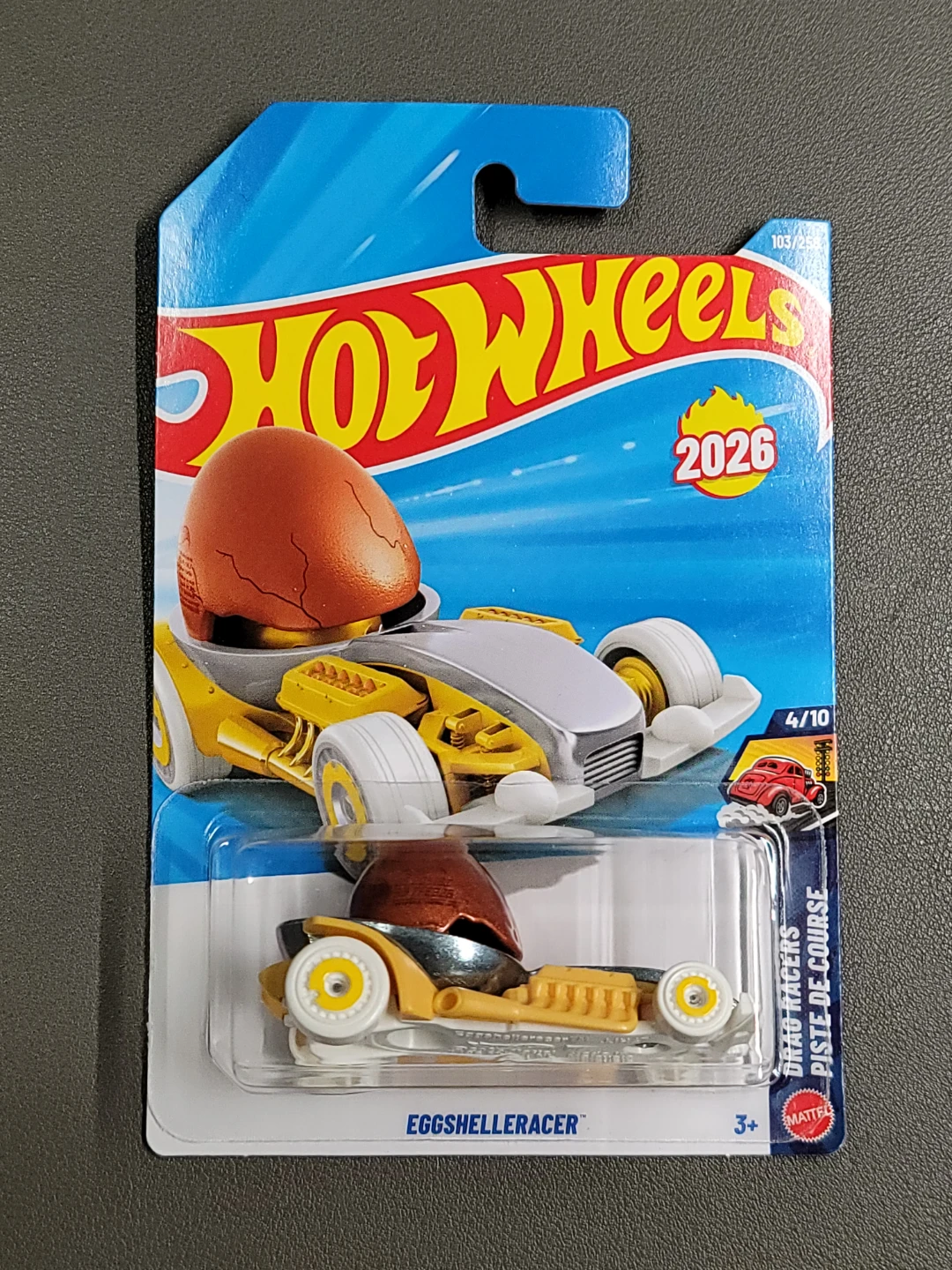 Hot Wheels Eggshelleracer Drag Racers