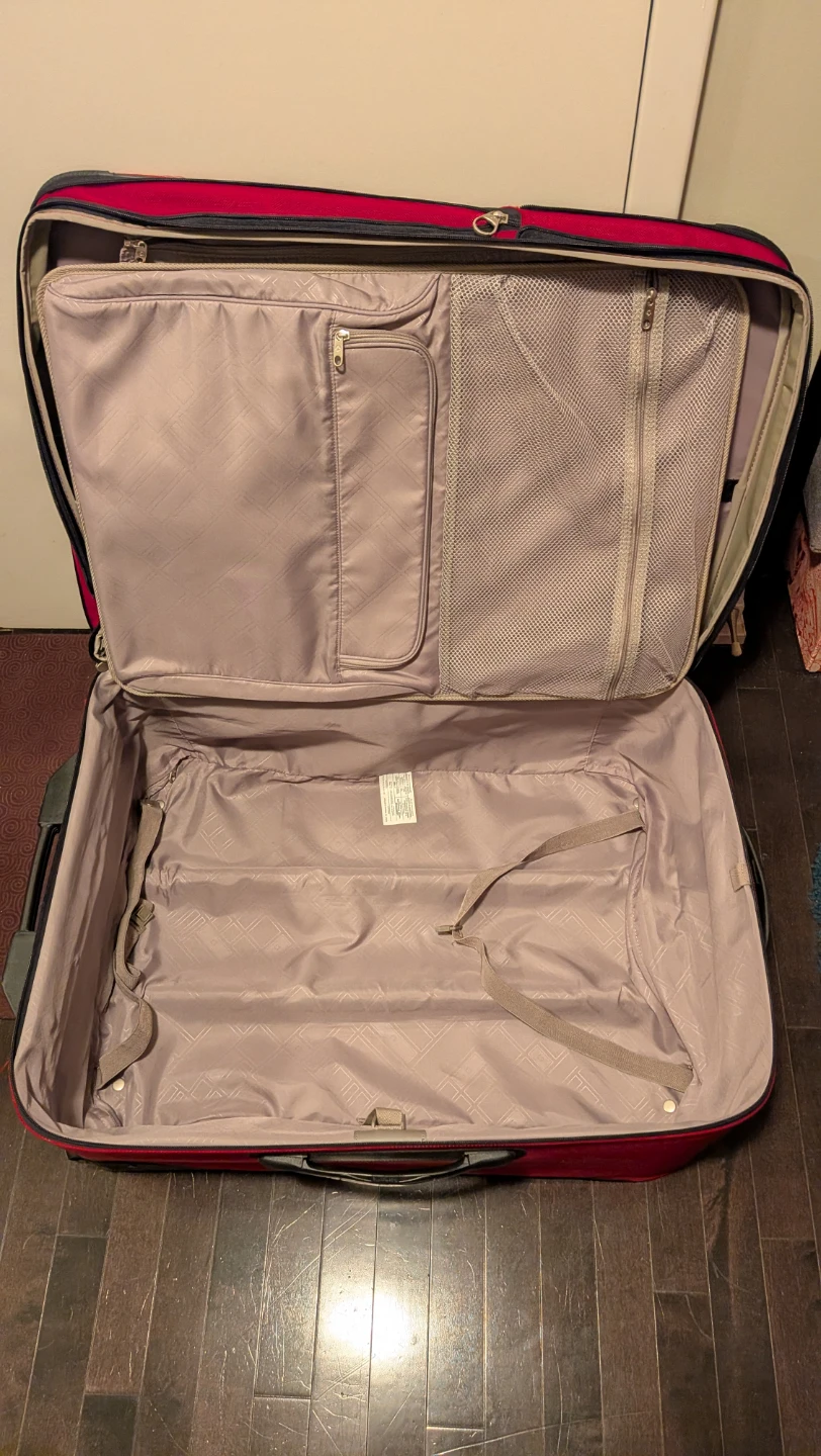 Samsonite Red Luggage Large - photo 3
