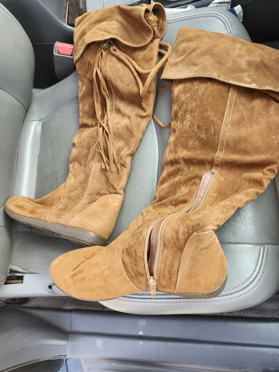ALDO Women's Brown Suede Boots Size 8