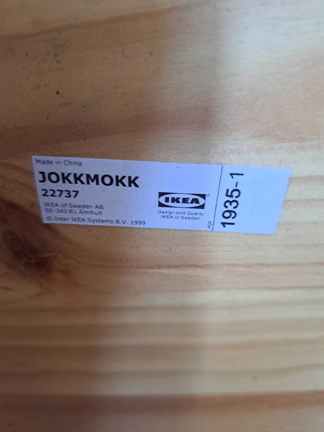 IKEA JOKKMOKK Chair with Cushion - photo 3
