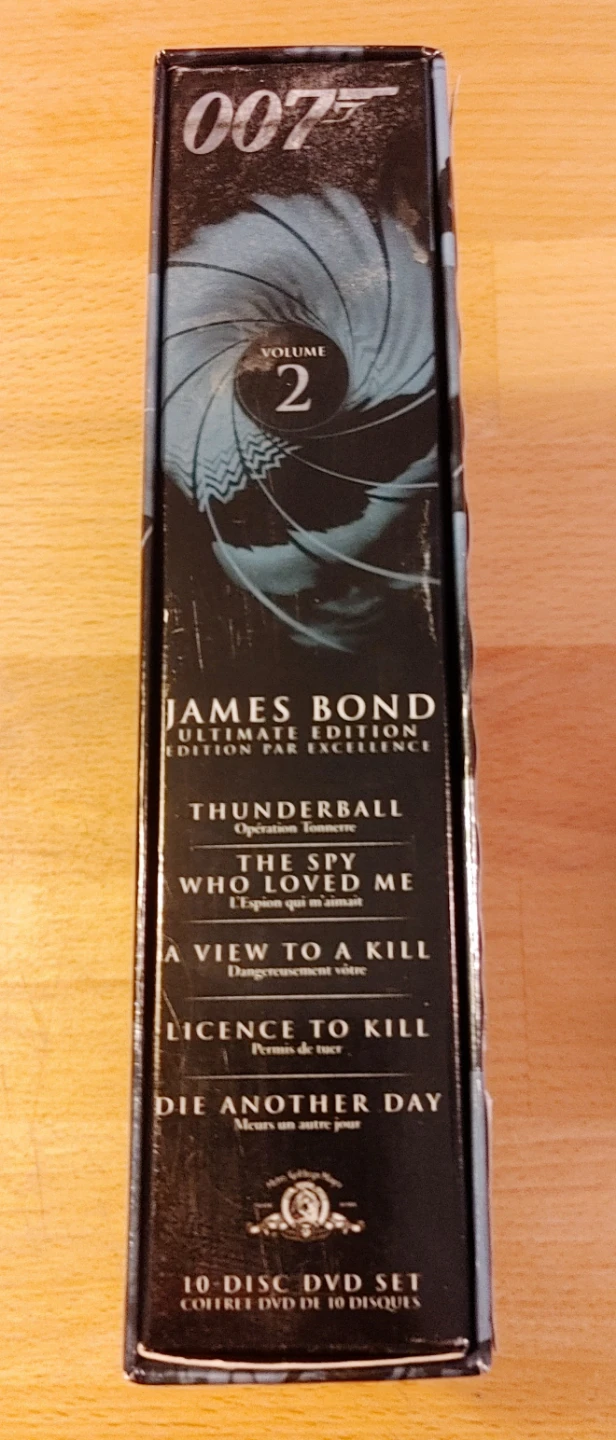 James Bond Ultimate Edition Volume 2 10-Disc DVD Set - photo 2