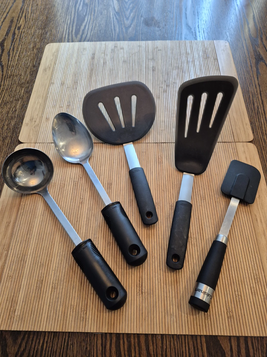 Oxo Good Grips Kitchen Utensils (Comfort Grip) + Cuisinart