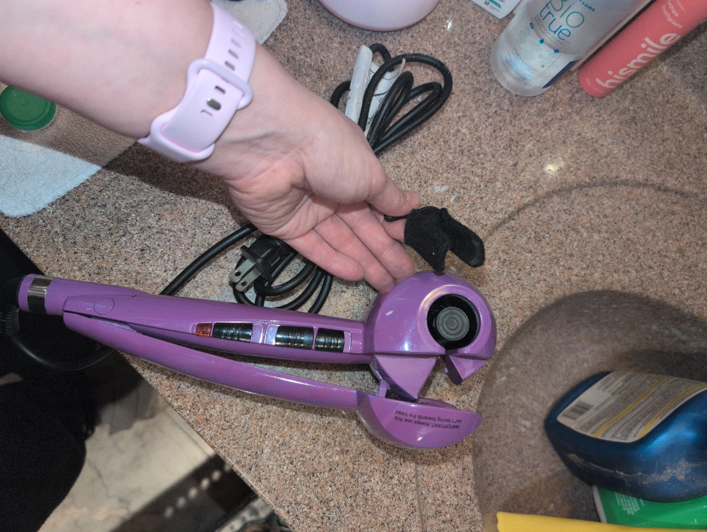 Proliss Purple Automatic Hair Curler - photo 2