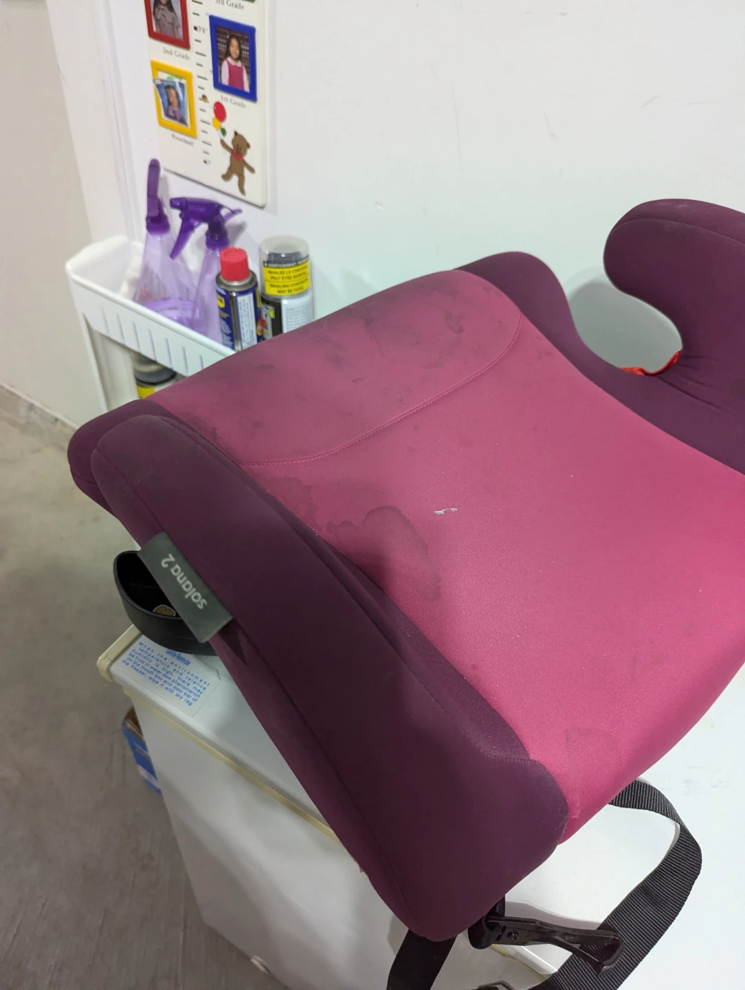 Diono Solana 2 Booster Car Seat - Purple