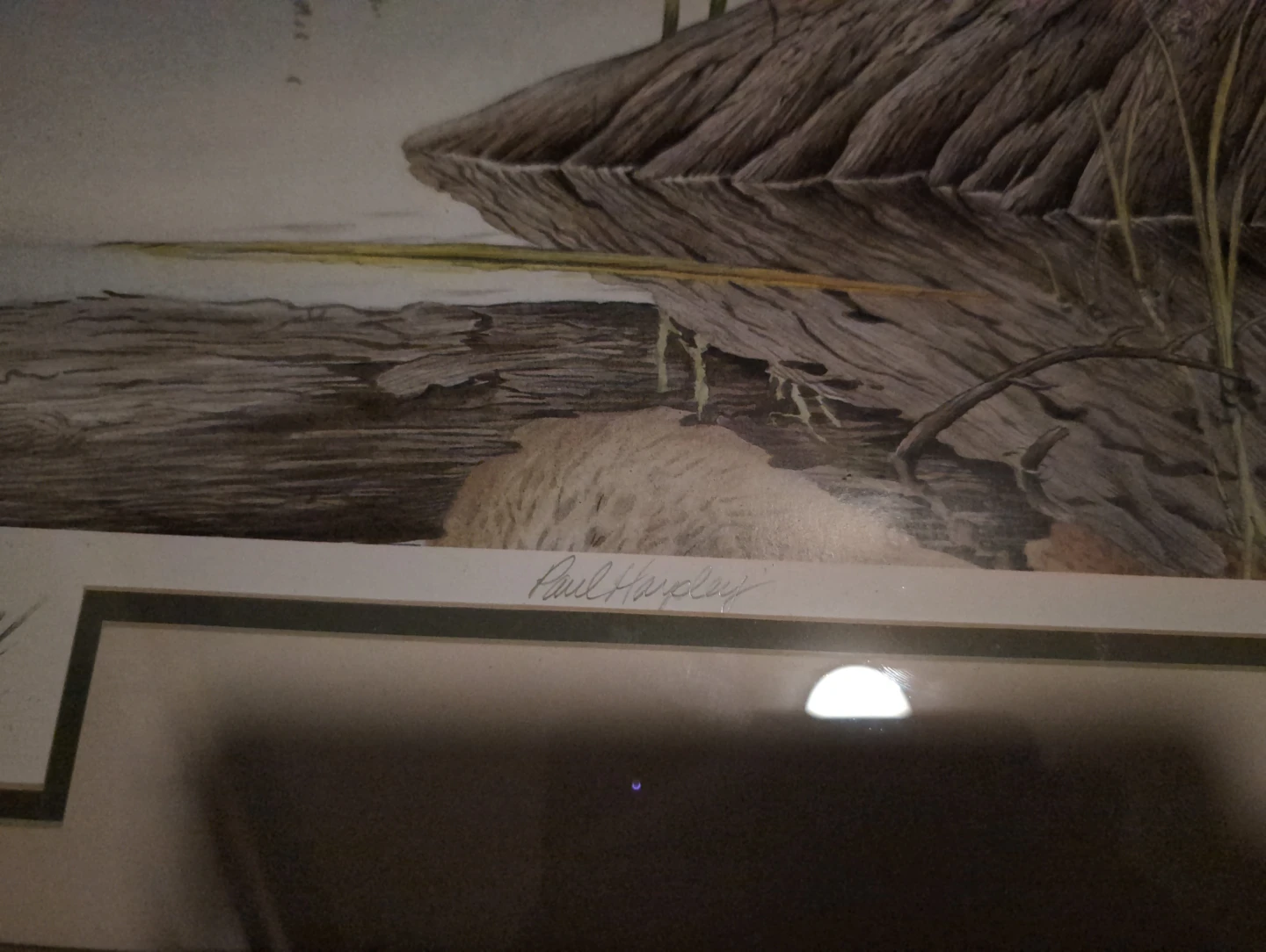 Paul Harpley "Ducks on a Log" Lithograph Print 1991 - photo 2