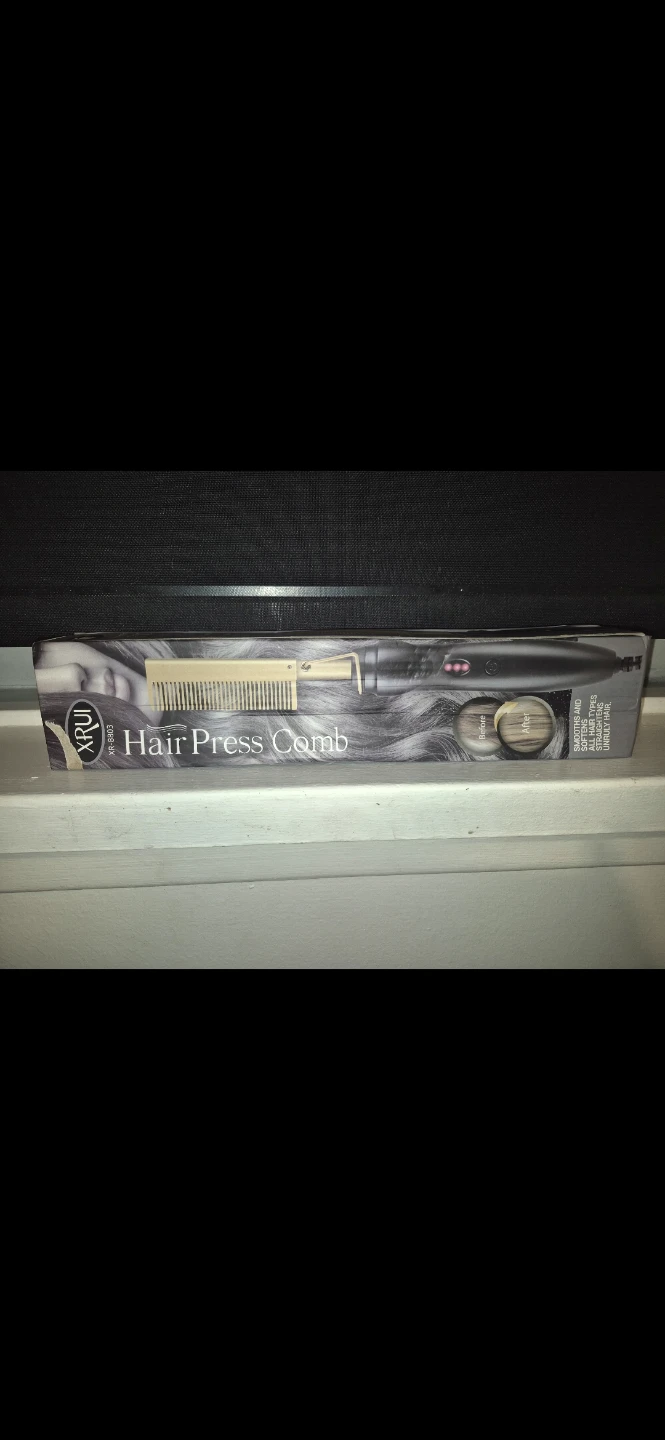 Hair Press Comb Straightener