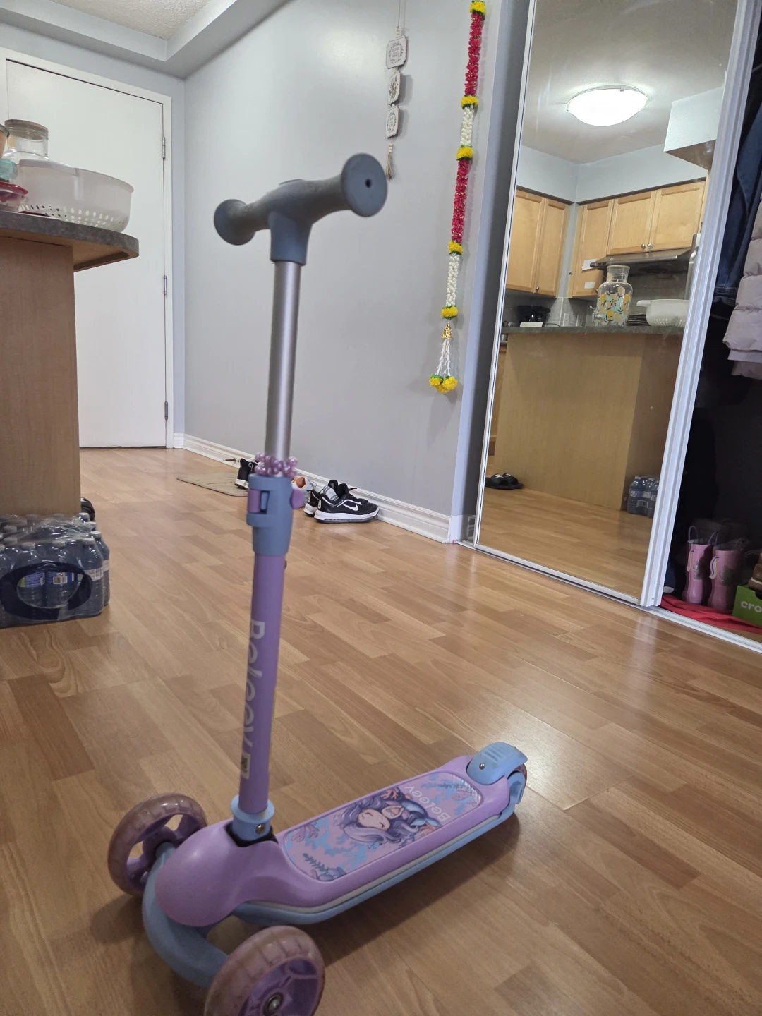 Kids 3-Wheel Scooter - Purple/Blue