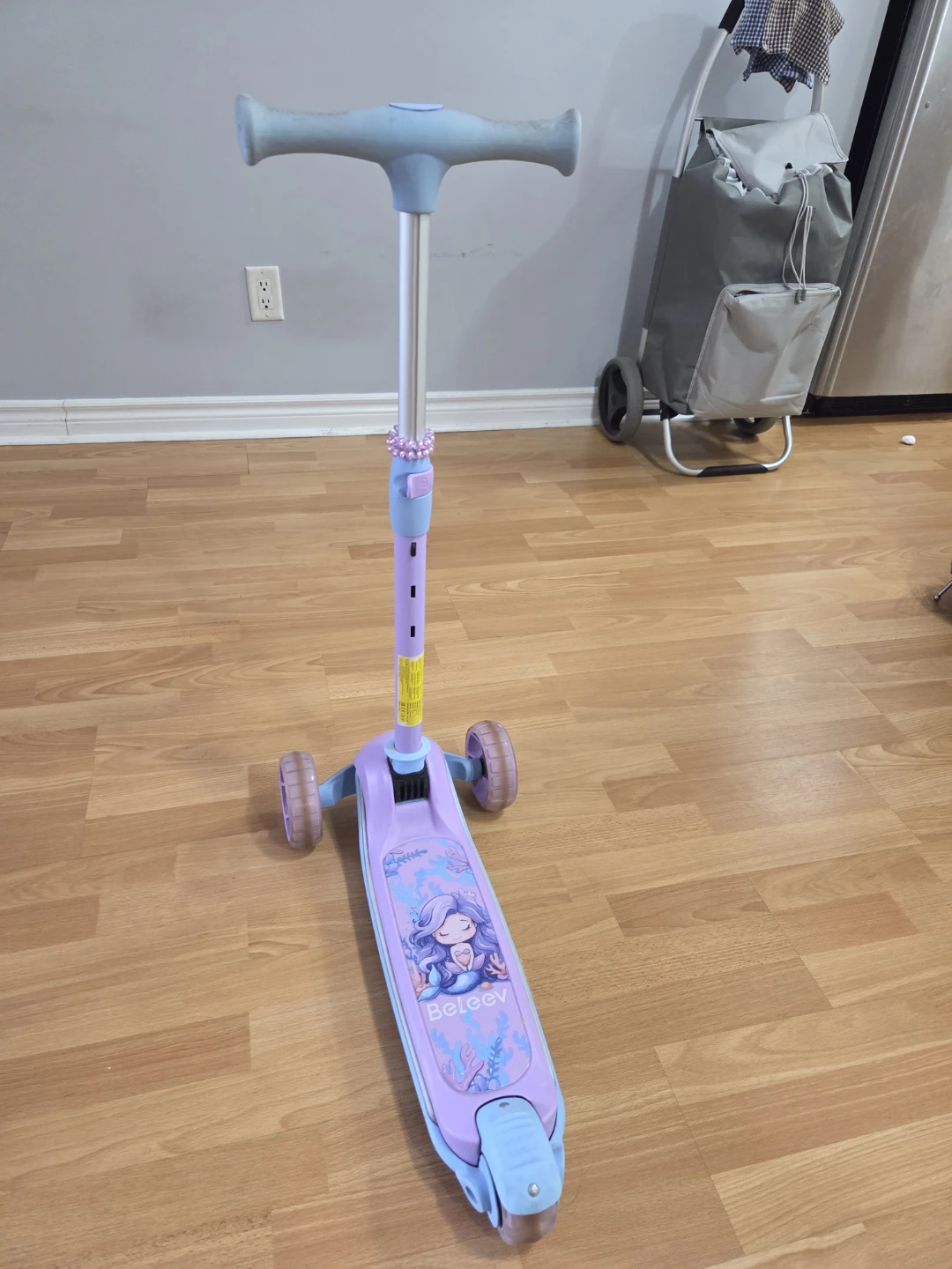 Kids 3-Wheel Scooter - Purple/Blue - photo 2