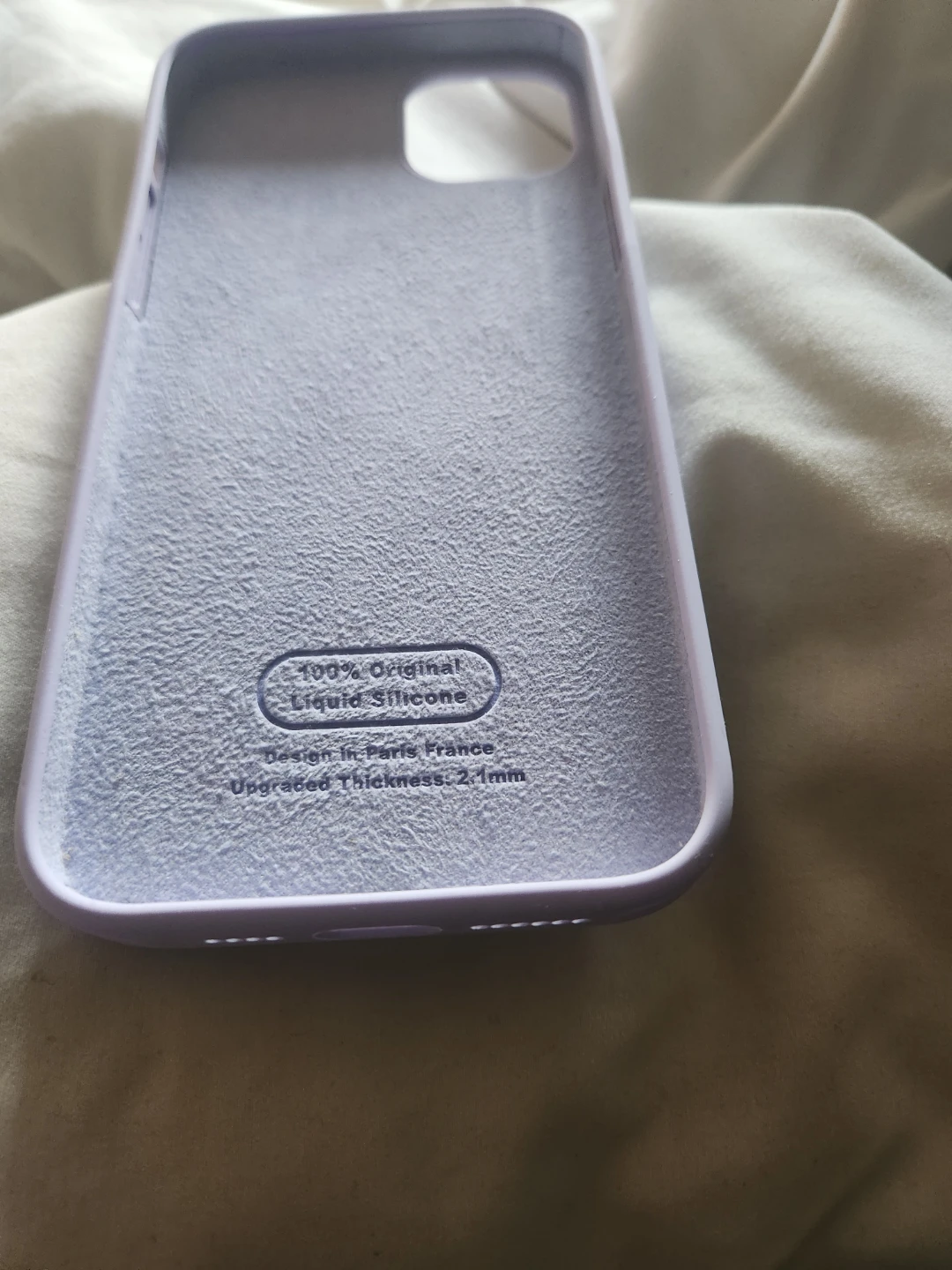 Original Liquid Silicone Phone Case - Lilac
