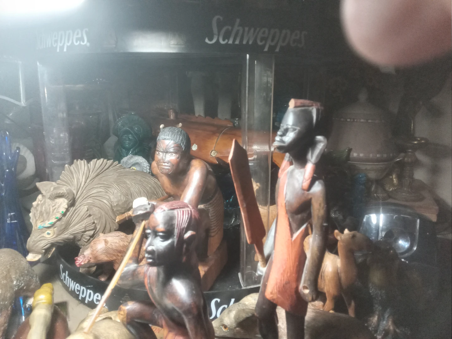 Wooden African Tribal Figures