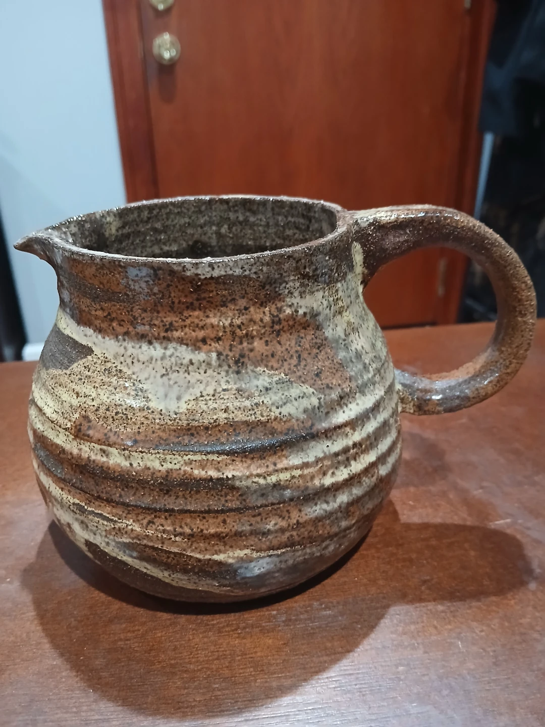 Stoneware Pitcher