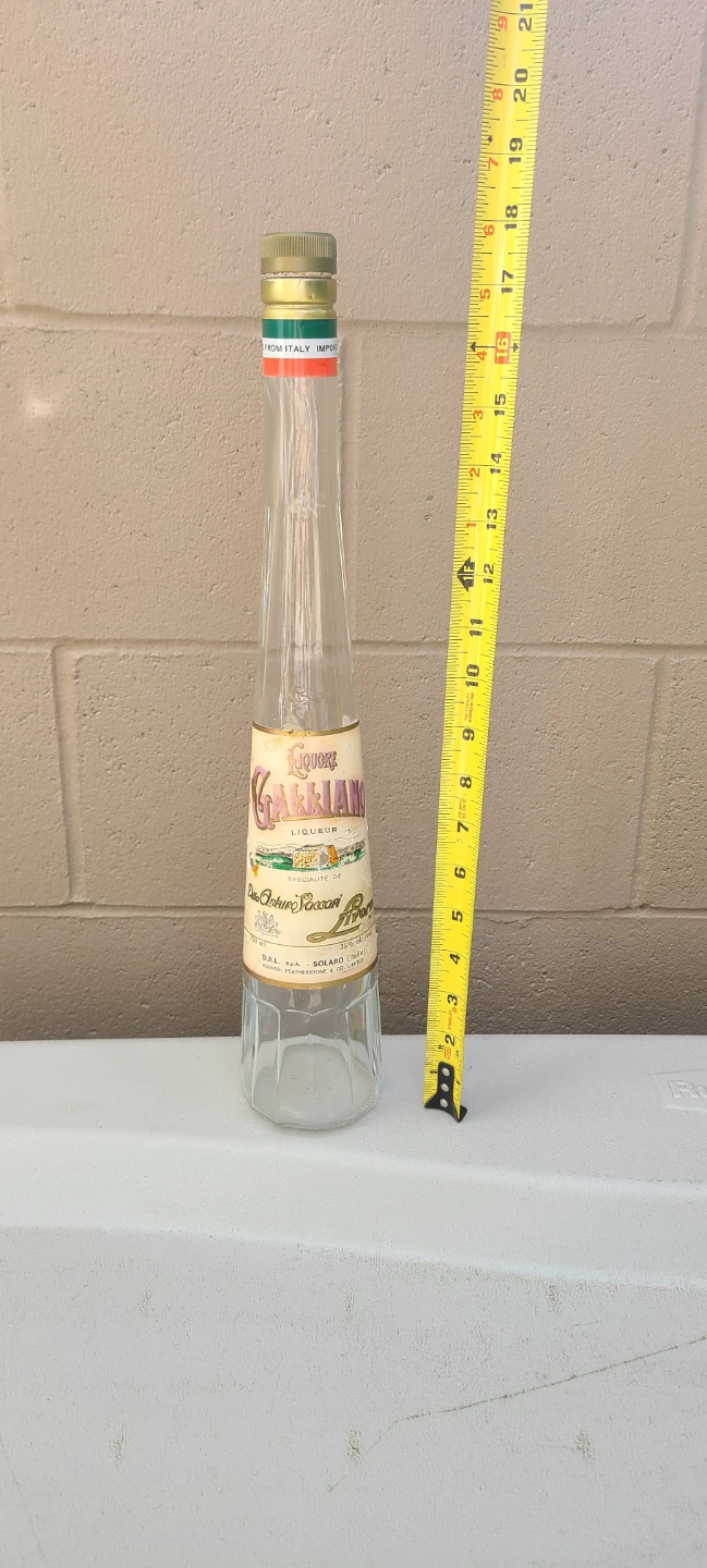 Galliano Liqueur Bottle