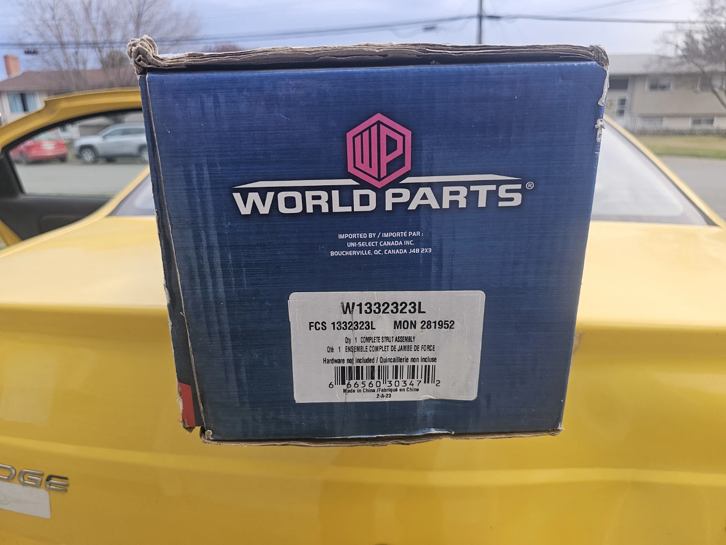World Parts Complete Strut Assembly W1332323L - photo 3